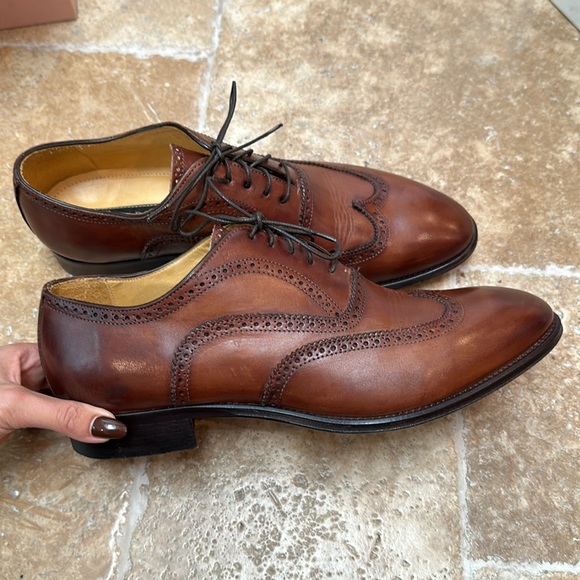 ? Gordon Rush Wingtip Oxford in brandy